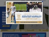 Desktop screenshot for leedsunited.com