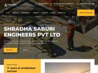 Desktop screenshot for shradhasaburiengineers.in