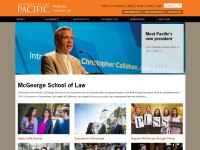 Desktop screenshot for mcgeorge.edu