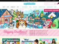 Desktop screenshot for squishable.com