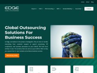 Desktop screenshot for edgeoutsourcing.com