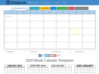 Desktop screenshot for 123calendars.com