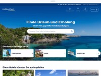 Desktop screenshot for holidaycheck.at