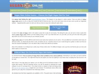Desktop screenshot for vegasslotsonline.casino