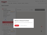 Desktop screenshot for discounttire.com