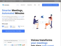Desktop screenshot for voicera.com