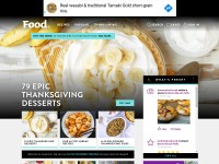 Desktop screenshot for food.com
