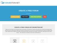 Desktop screenshot for forumotion.net