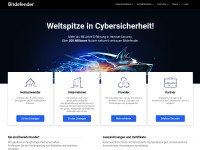 Desktop screenshot for bitdefender.de