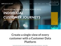 Desktop screenshot for treasuredata.com