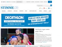 Desktop screenshot for stimme.de