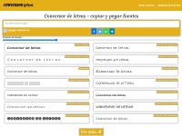 Desktop screenshot for conversorletras.org