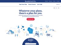 Desktop screenshot for securityhealth.org
