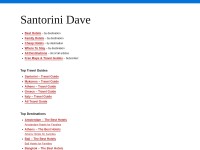 Desktop screenshot for santorinidave.com