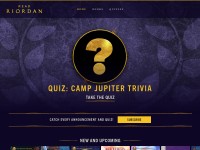 Desktop screenshot for readriordan.com