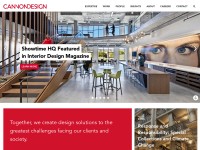 Desktop screenshot for cannondesign.com