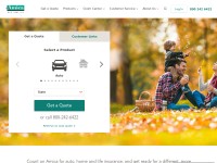 Desktop screenshot for amica.com