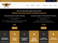 Desktop screenshot for amazesecuritytraining.ca