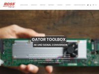 Desktop screenshot for rossvideo.com