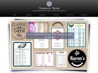 Desktop screenshot for templatetrove.com