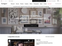 Desktop screenshot for artsper.com