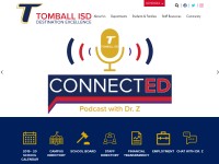 Desktop screenshot for tomballisd.net