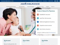 Desktop screenshot for amainsure.com