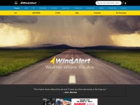 Desktop screenshot for windalert.com