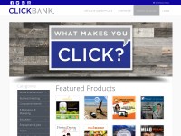 Desktop screenshot for clickbank.com