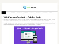 Desktop screenshot for webwhats.app