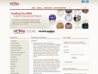 Desktop screenshot for hcpro.com