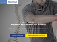 Desktop screenshot for optimumhealthrehab.com