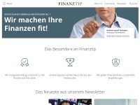 Desktop screenshot for finanztip.de