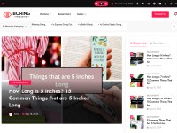 Desktop screenshot for boringmagazine.com