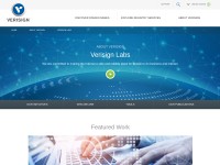 Desktop screenshot for verisignlabs.com
