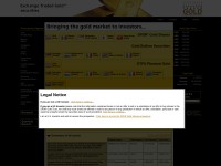 Desktop screenshot for exchangetradedgold.com