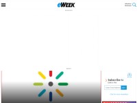 Desktop screenshot for eweek.com