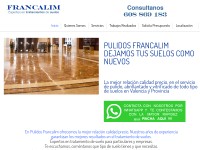 Desktop screenshot for pulidosfrancalim.com