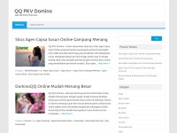 Desktop screenshot for qqpkvdomino.com