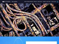 Desktop screenshot for citadelsecurities.com