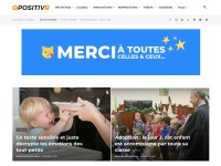 Desktop screenshot for positivr.fr