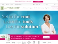 Desktop screenshot for amymyersmd.com
