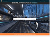 Desktop screenshot for turbosquid.com