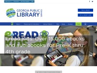Desktop screenshot for georgialibraries.org