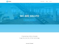 Desktop screenshot for soluto.com