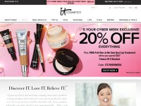 Desktop screenshot for itcosmetics.com