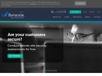 Desktop screenshot for barracudamsp.com