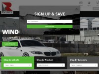 Desktop screenshot for rvinyl.com