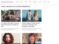 Desktop screenshot for mujeresfemeninas.com