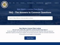 Desktop screenshot for newmexicolicenseplate.com